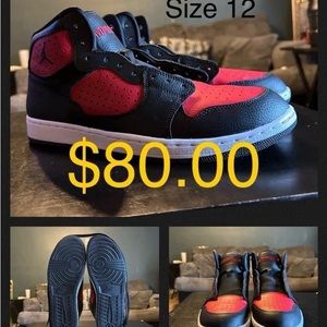 Jordan -Nike shoes- worn once